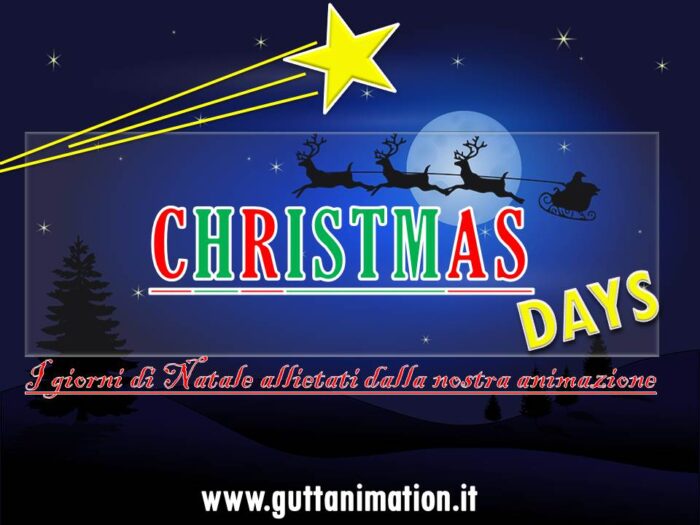 Pacchetto Animazione CHRISTMAS DAYS