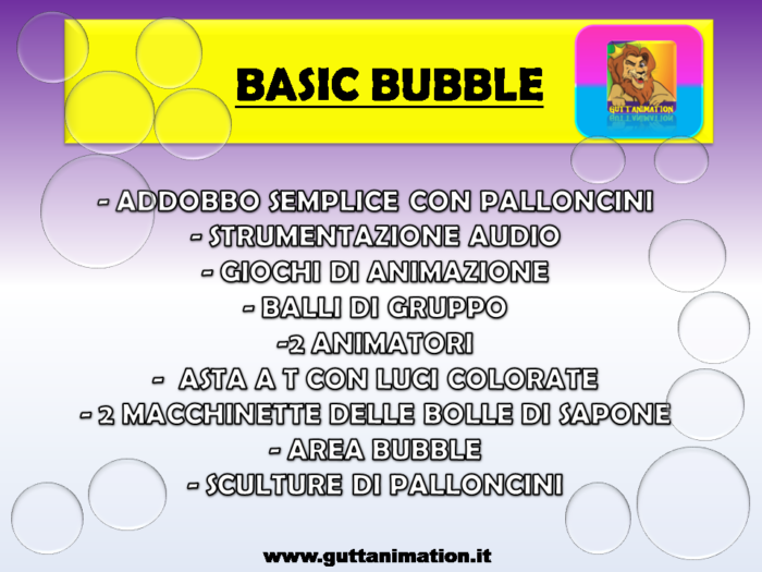 Pacchetto Animazione BASIC BUBBLE