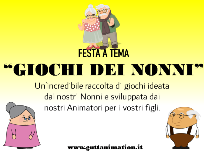 Pacchetto Animazione GIOCHI DEI NONNI
