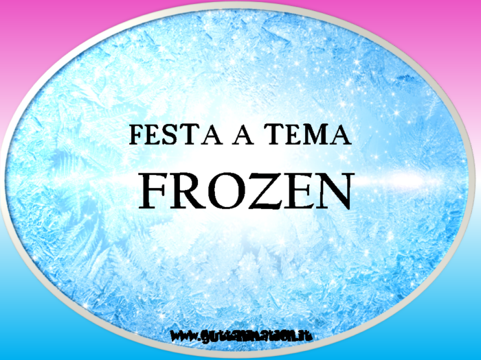 Pacchetto Animazione TEMA FROZEN