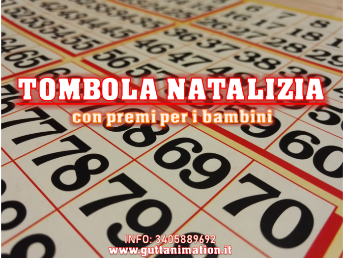 Pacchetto Animazione TOMBOLA NATALIZIA