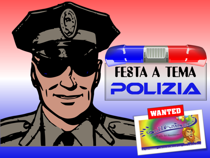 Pacchetto Animazione TEMA POLIZIA
