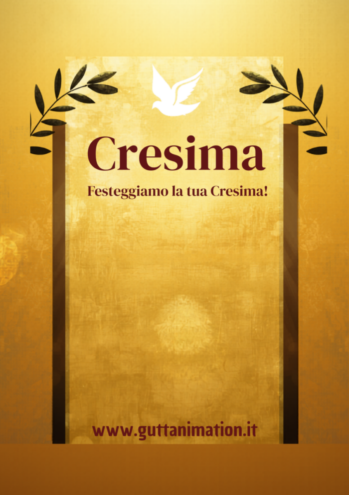Pacchetto Animazione CRESIMA