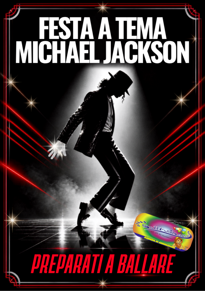 Pacchetto Animazione TEMA MICHAEL JACKSON